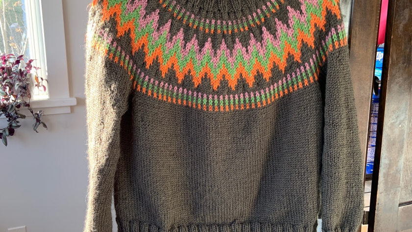 The Throwover Sweater