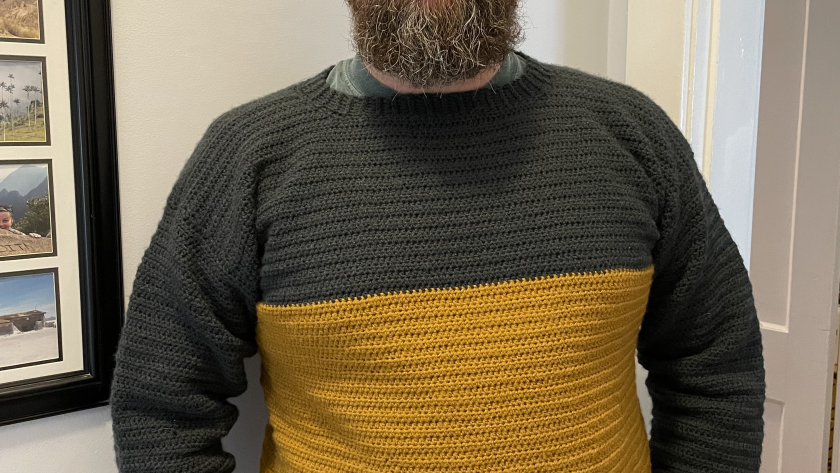 Pattern Test of the Chase Sweater